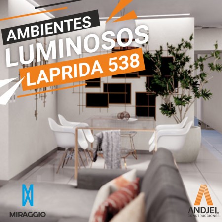 Monoambiente Barrio Norte con patio privado