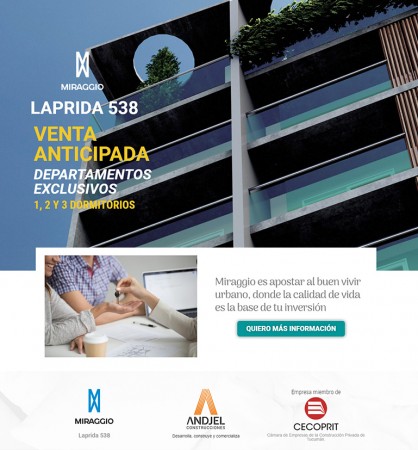 1 dormitorio con terraza privado